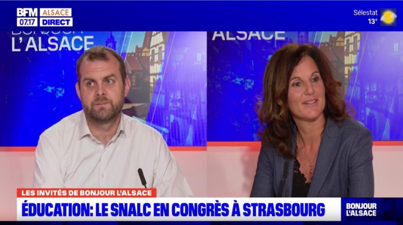 copie écran BFM Alsace